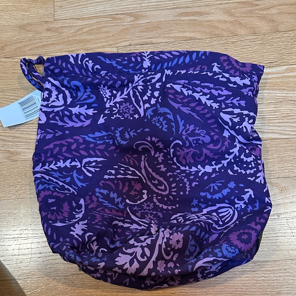 Vera Bradley Purple Paisley Bag and Ditty bag set - Picture 7 of 12
